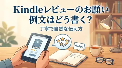 Kindleレビューのお願い例文はどう書く？丁寧で自然な伝え方