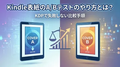 Kindle表紙のA/Bテストのやり方とは？KDPで失敗しない比較手順