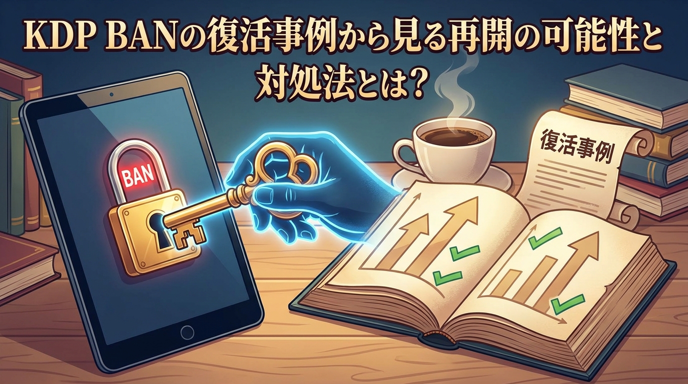 KDP BANの復活事例から見る再開の可能性と対処法とは?