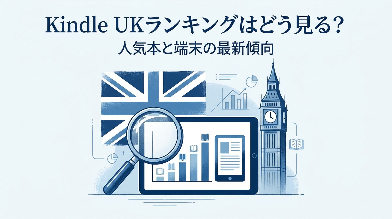 Kindle UKランキングはどう見る?人気本と端末の最新傾向