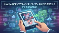 Kindle本文にアフィリエイトリンクはNGなのか？安全な対応策は？
