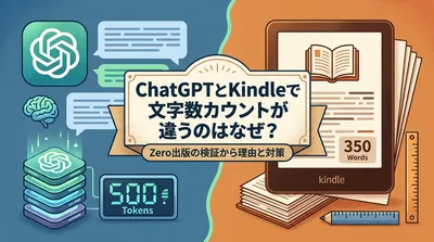 ChatGPTとKindleで文字数カウントが違うのはなぜ？