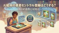 AI絵本の著者セントラル登録はどうする？KDP連携と対処法