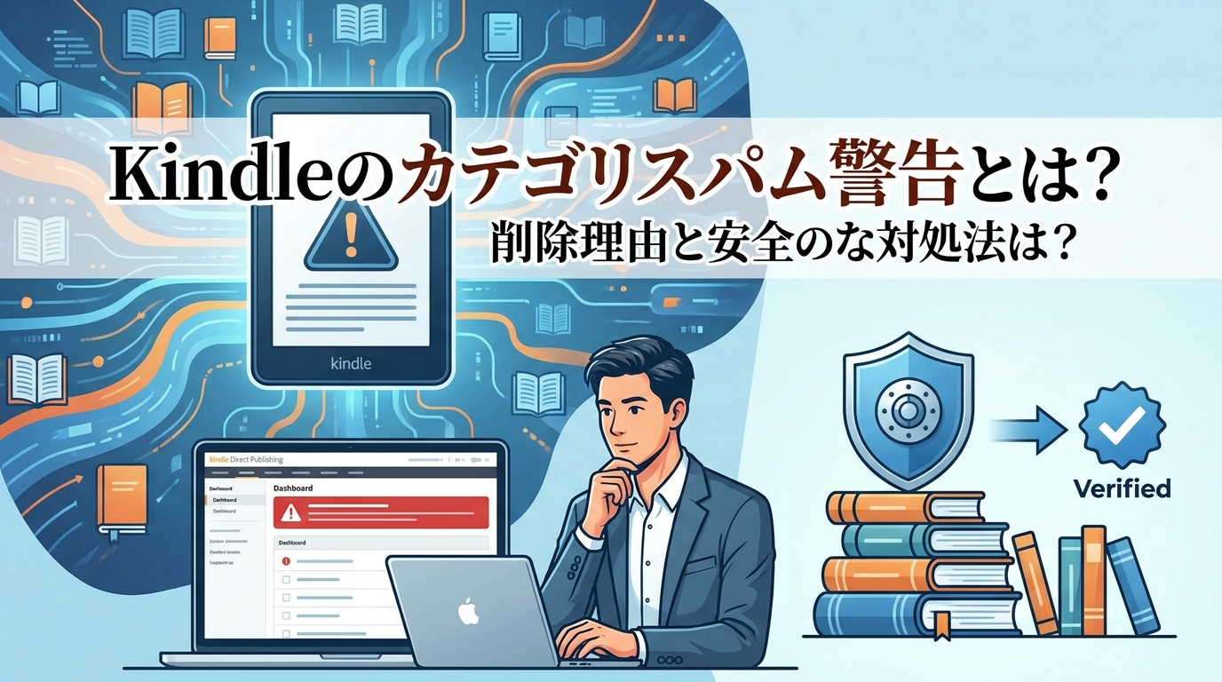 Kindleのカテゴリスパム警告とは?削除理由と安全な対処法は?
