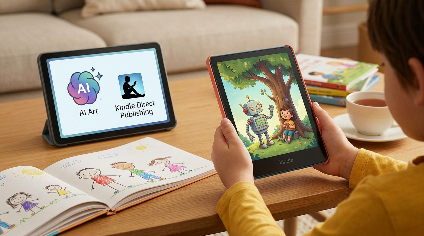 AI絵本とKindleキッズモデルは相性が良い組み合わせです